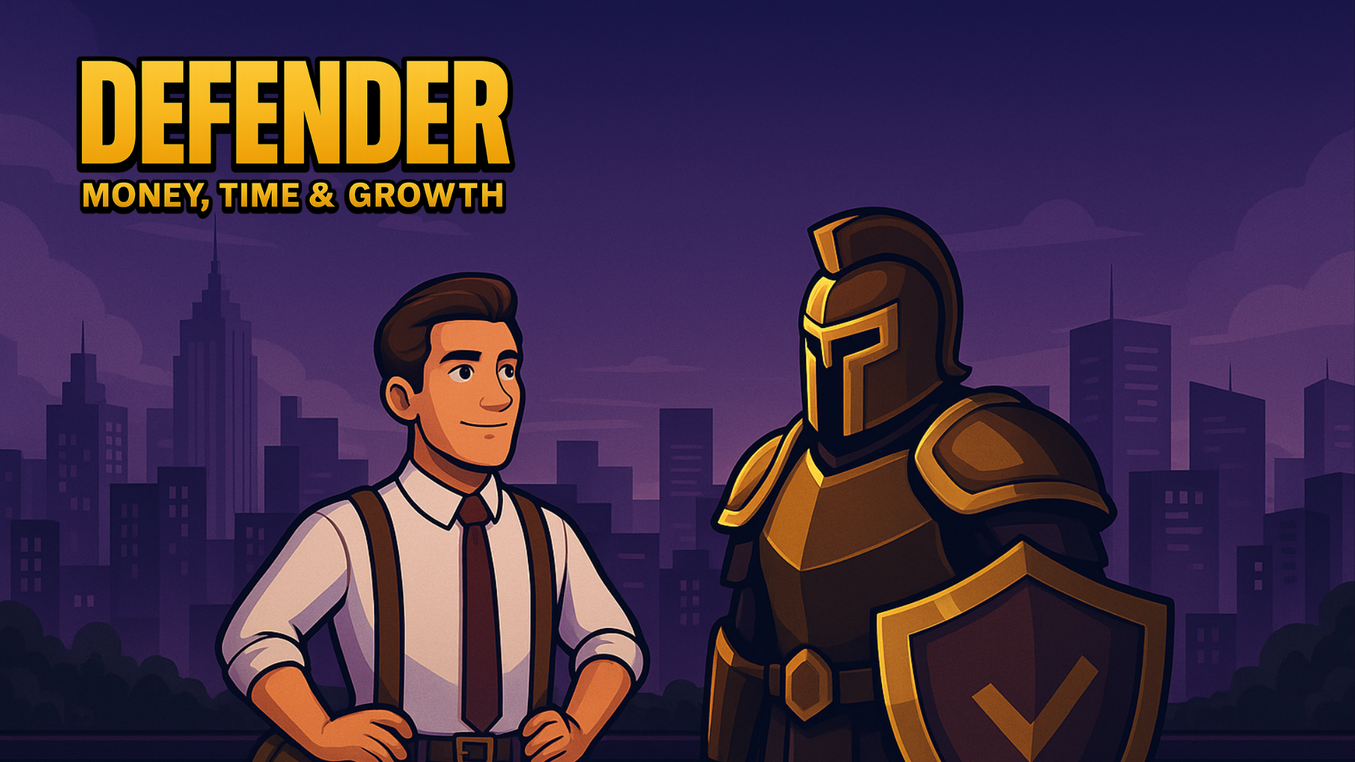 Defender: Money, Time & Growth